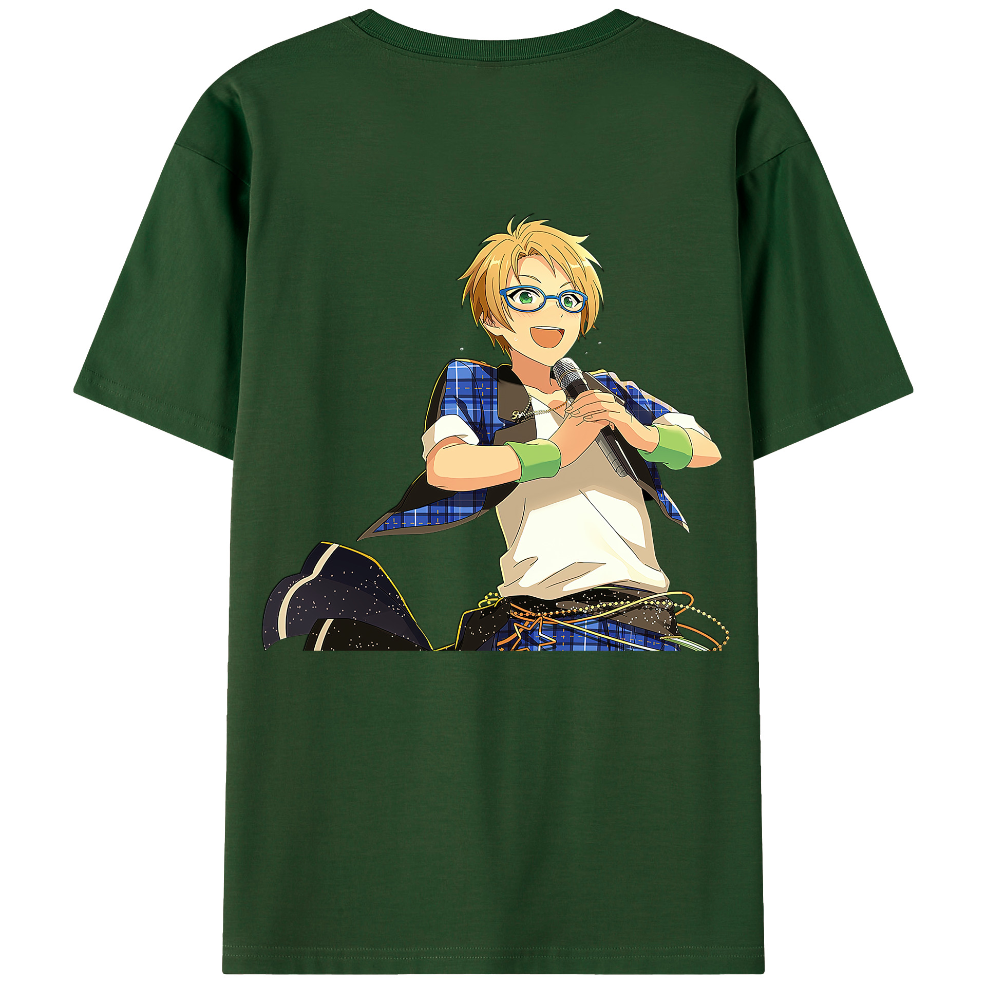 （画像用） あんさんぶるスターズ! Ensemble Stars 綿100％半袖Tシャツ（背面プリント）